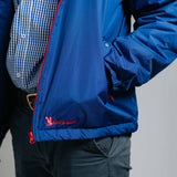 Unisex Coat - Cobalt/Red