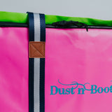 Vinyl Bag Pink/Lime/Aqua