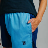 Blackjack Shorts - Aqua/Navy