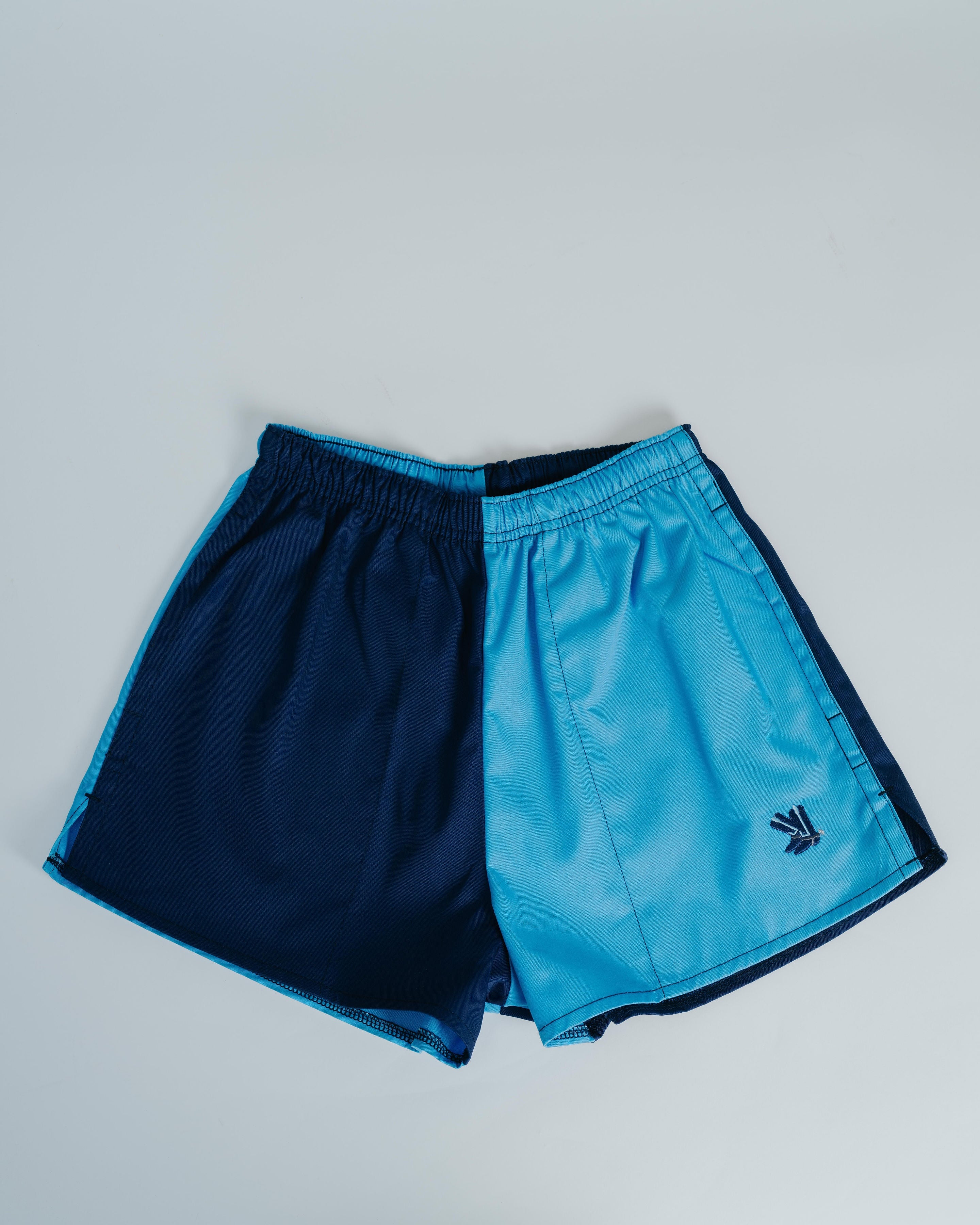 Blackjack Shorts - Aqua/Navy