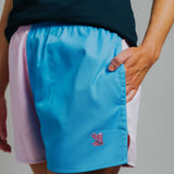 Blackjack Shorts - Aqua/Pink