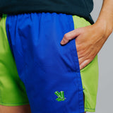 Blackjack Shorts - Cobalt/Lime