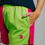 Blackjack Shorts - Fuchsia/Lime