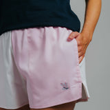 Blackjack Shorts - Pale Pink/White