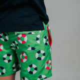 Board Shorts - Green Buoy