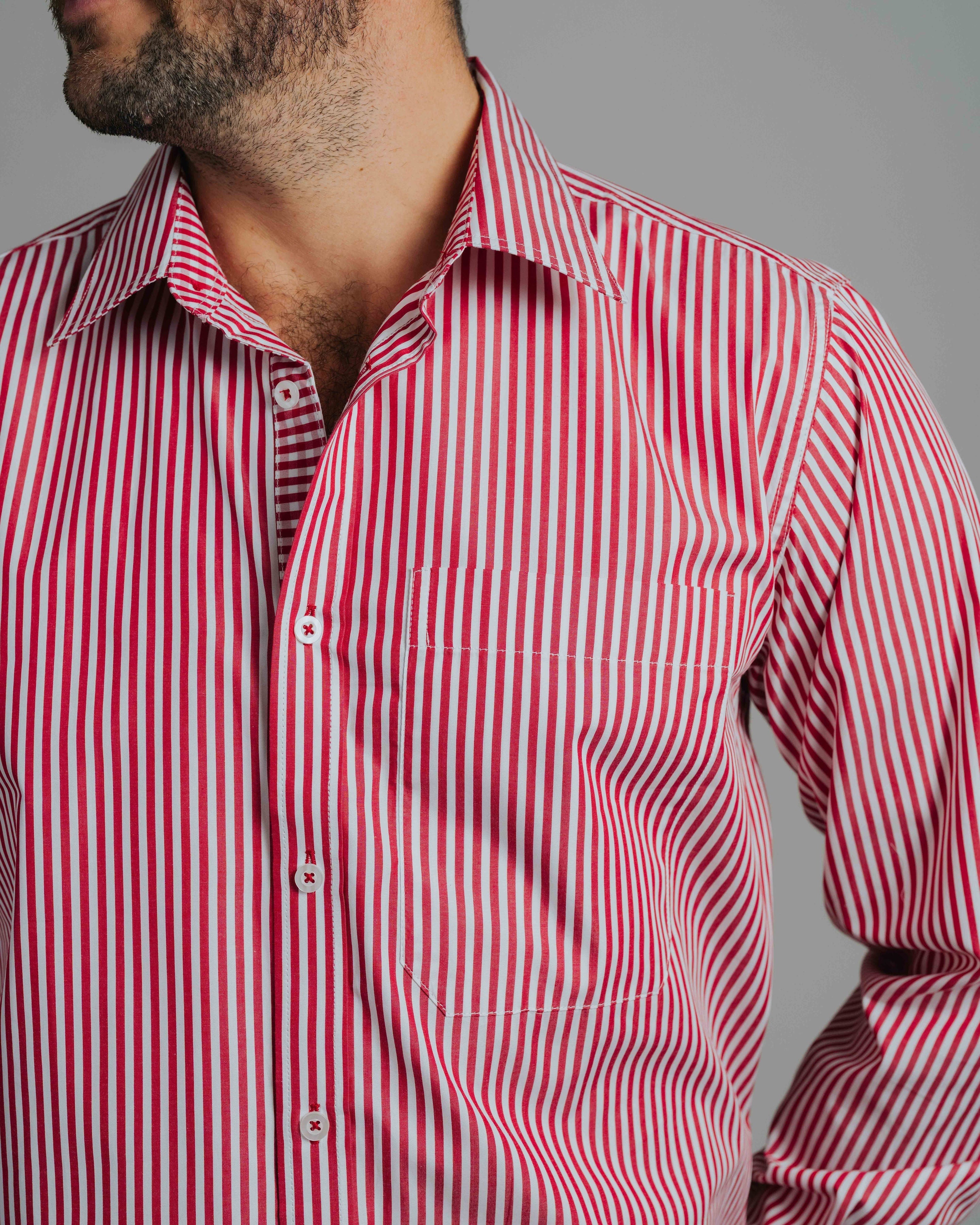 Boomba C1-Red/White Stripe