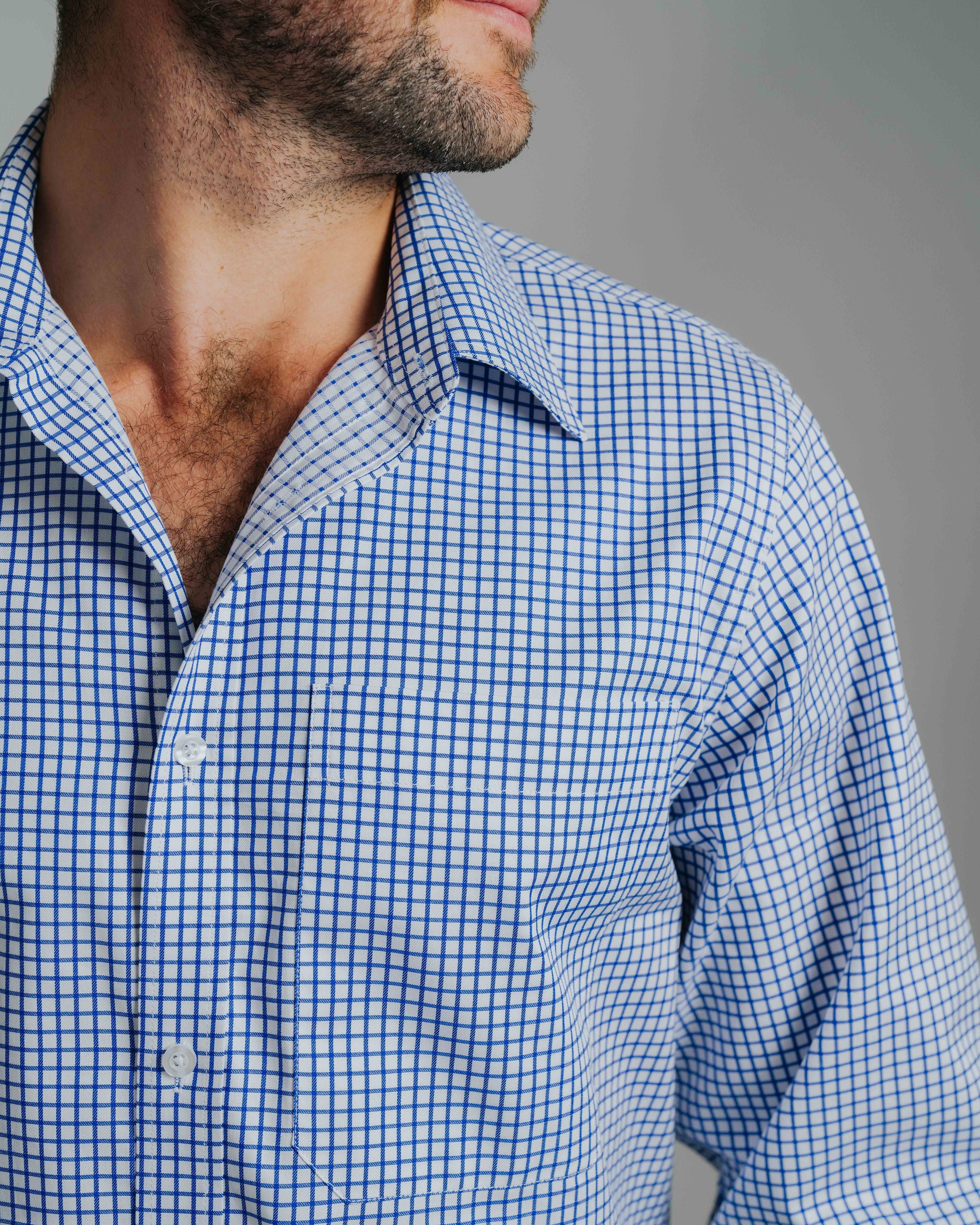 Boomba Fine Navy Check
