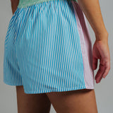 Boxer Shorts - Pink & Aqua Stripe
