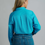 Cleland Aqua Work Shirts