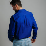 Cleland Cobalt Work Shirt - Mid Weight