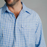 Cleland Pale Blue Check