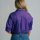 Cleland Purple Work Shirts