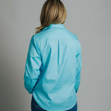 Cleland Turquoise Work Shirt