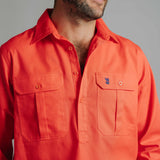 Cleland Work Shirt - Peach