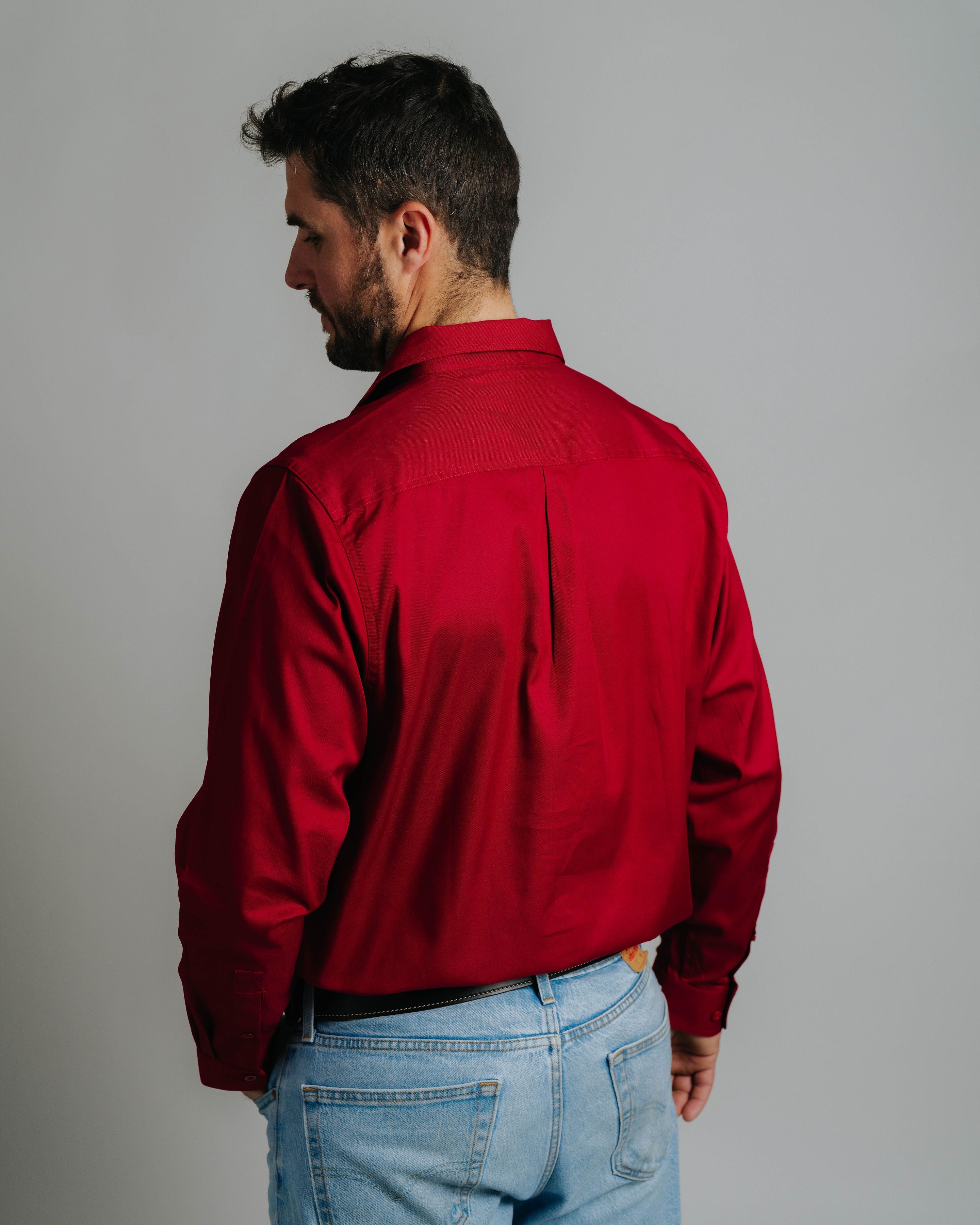 Cleland Work Shirt - Red