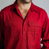 Cleland Work Shirt - Red