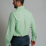Cleland X-Blue / Green Stripe