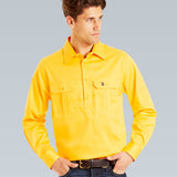 Cleland Yellow Work Shirt