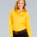 Cleland Yellow Work Shirts