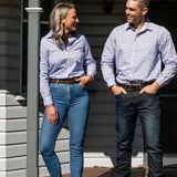 Coco Fine Navy Check