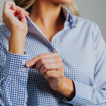 Coco Fine Navy Check