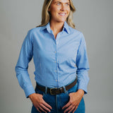Elly I-Blue/White Check