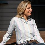 Elly P-Oxford Multi Stripe