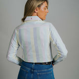 Elly P-Oxford Multi Stripe