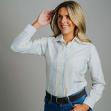 Elly P-Oxford Multi Stripe