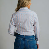 Elly S-Pink / Blue Stripe