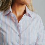 Elly S-Pink / Blue Stripe