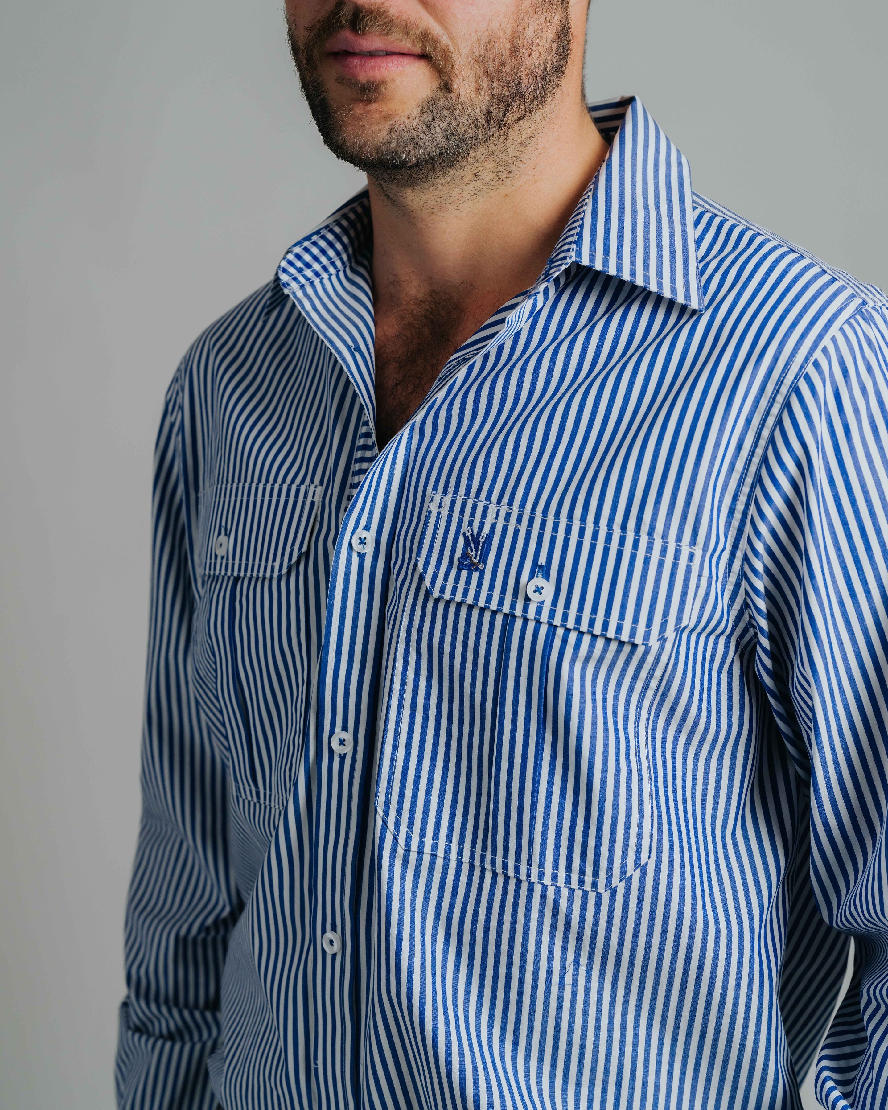 Gournama D1-Navy Stripe
