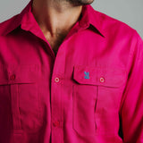 Gournama Fuchsia Work Shirt