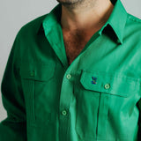 Gournama Green Work Shirt