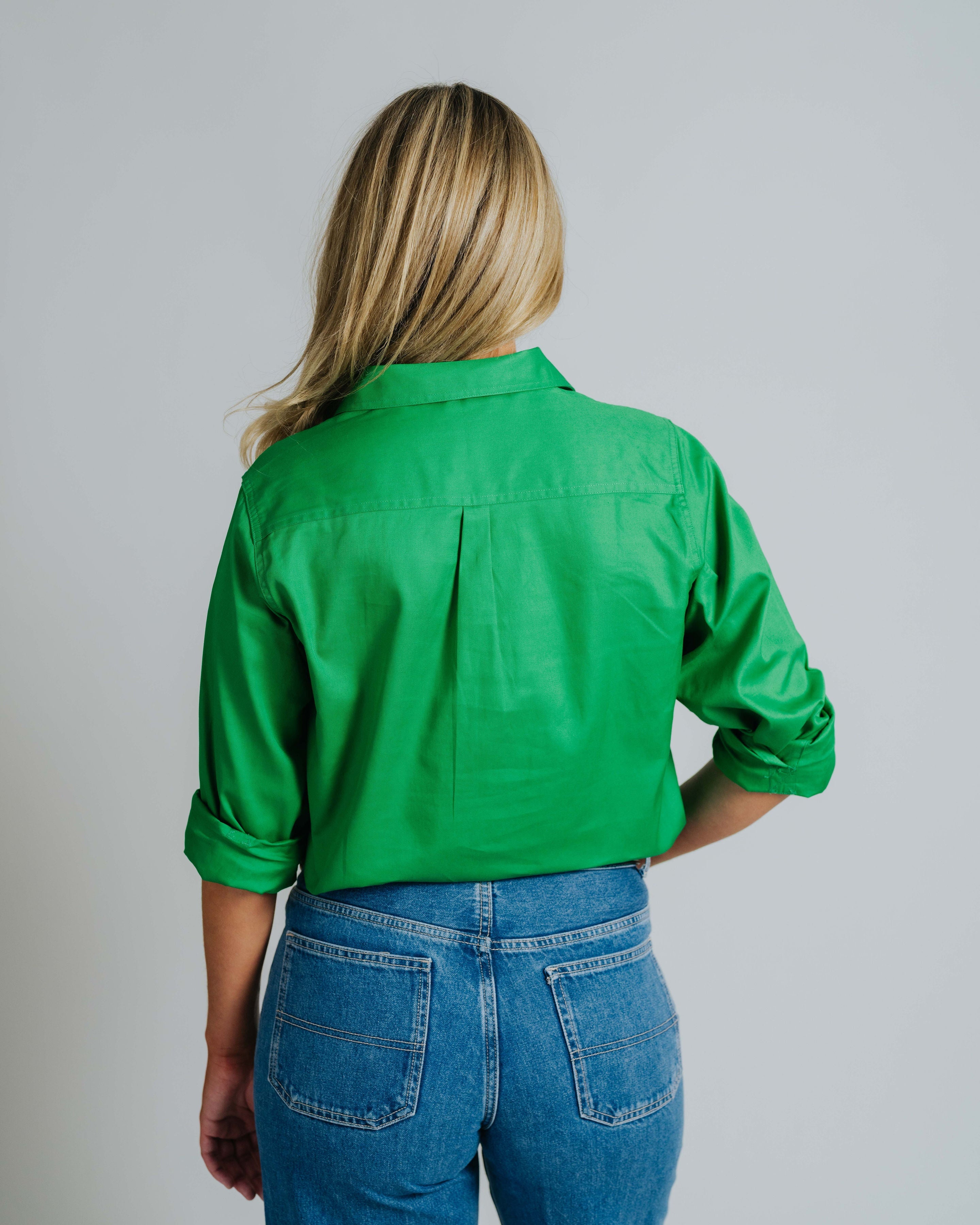 Gournama Green Work Shirt