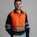 Gournama Hi Vis Orange Work Shirt