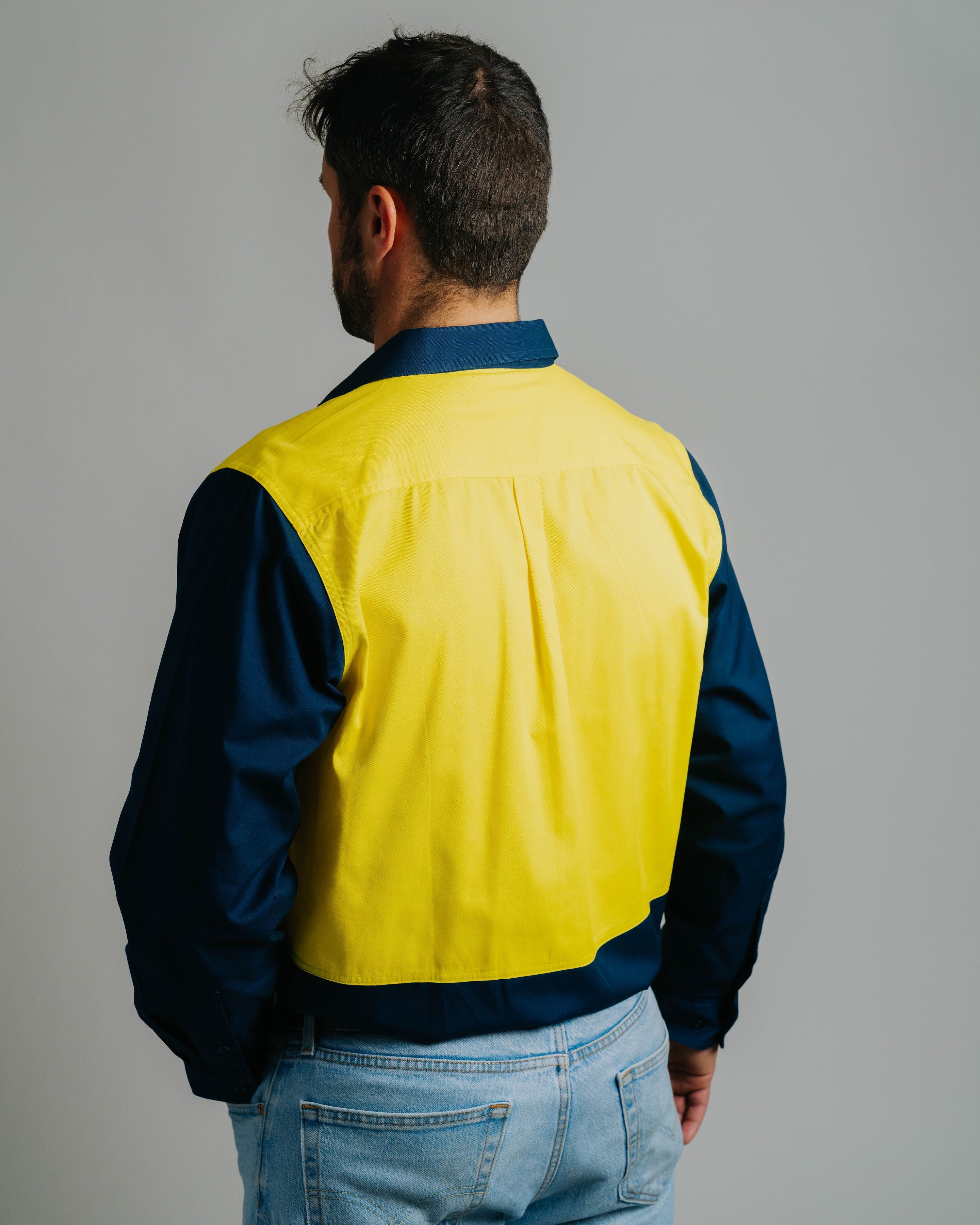 Gournama Hi Vis Yellow (no tape) Work Shirt