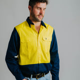 Gournama Hi Vis Yellow (no tape) Work Shirt