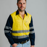 Gournama Hi Vis Yellow (w. tape) Work Shirt