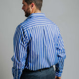 Gournama L-Navy/White Stripe