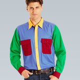 Gournama Multi Colour Work Shirt