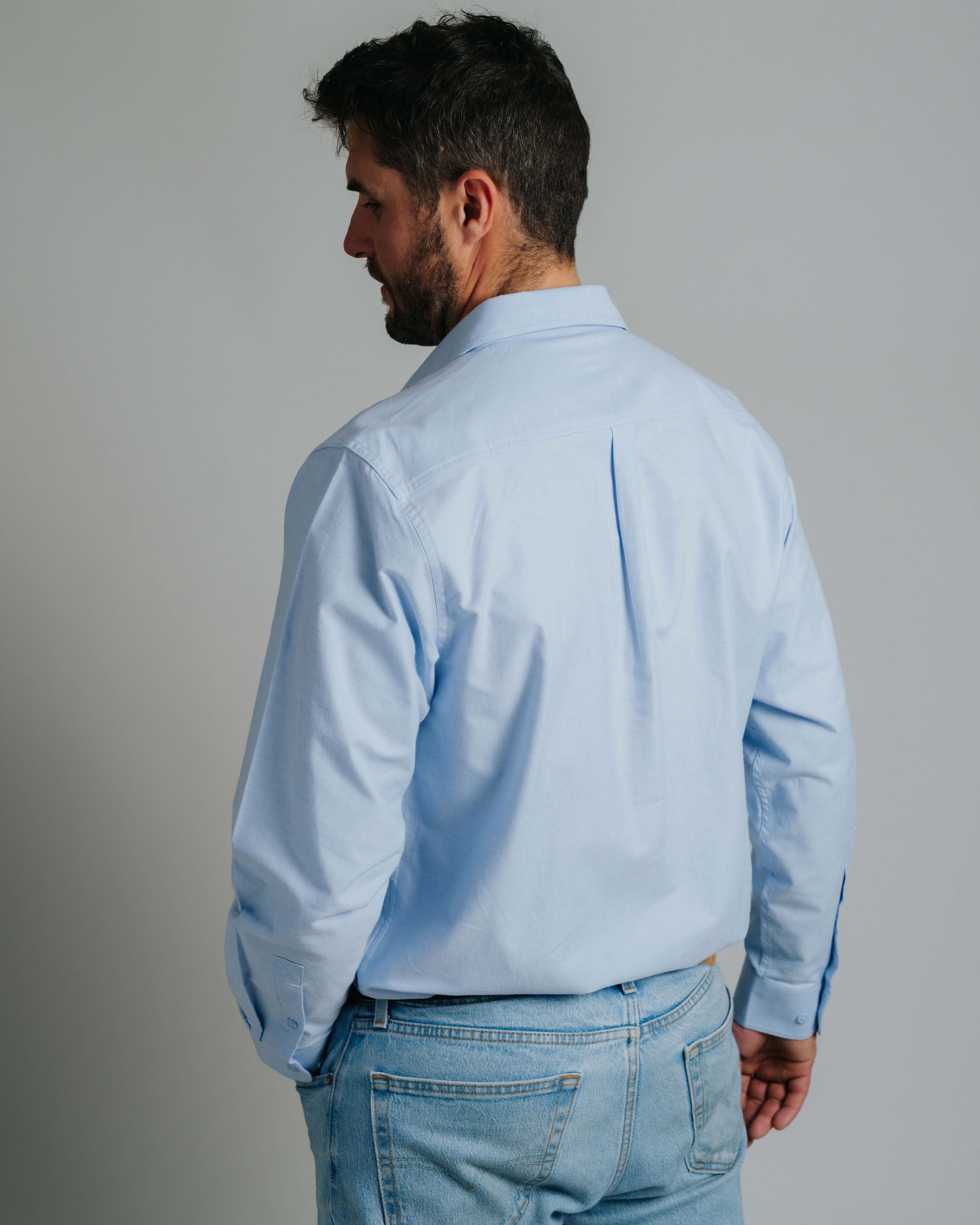 Gournama Oxford Blue Work Shirt