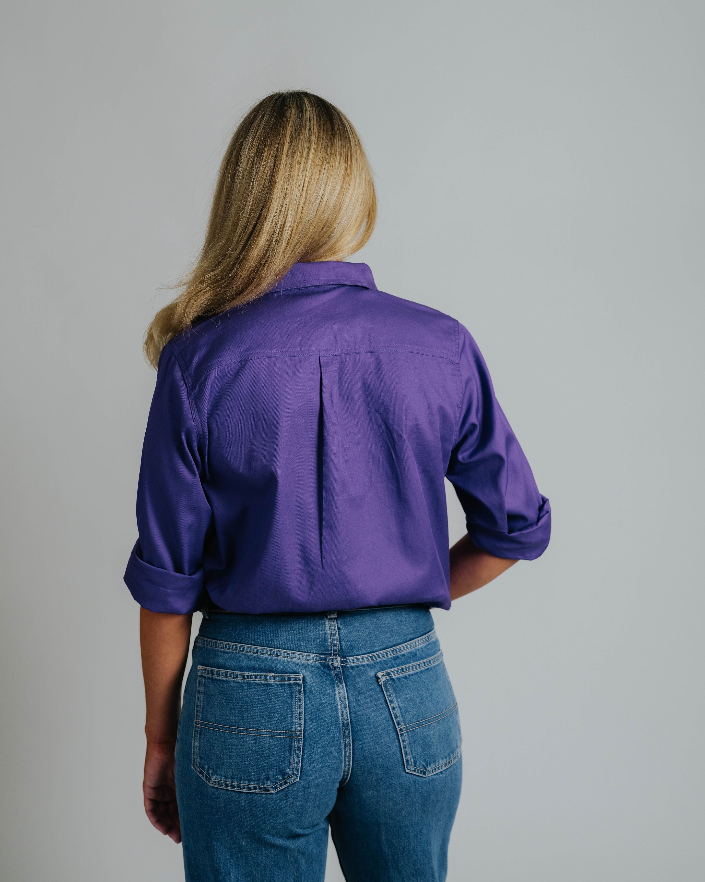 Gournama Purple Work Shirt