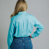 Gournama Turquoise Work Shirt
