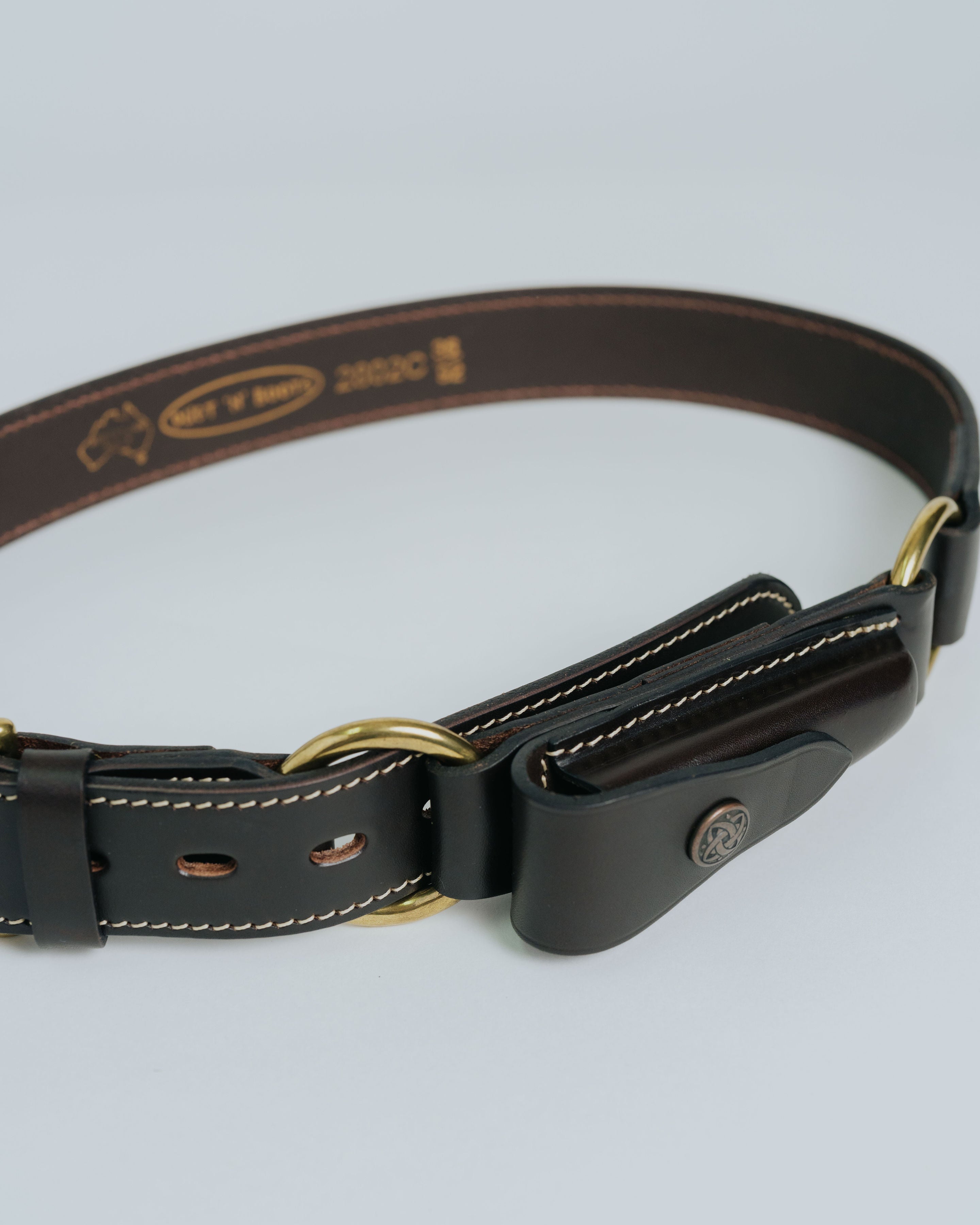 Hobble Belt with Knife Pouch (Clip)