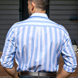 Lachy F-Blue/White Stripe