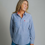 Ladies Cleland - Cobalt Stripe