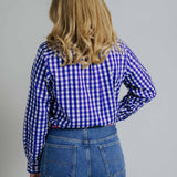 Ladies Cleland - Navy Check