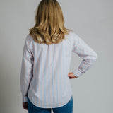 Ladies Cleland - Pink / Blue Stripe