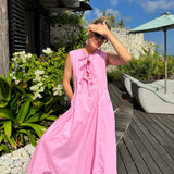 Lombok Dress - White Poplin